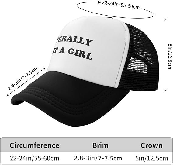 Funny Trucker Hat Unisex Humor Gag Cap Mesh Adjustable Hats for Men Women Classic Fishing Caps
