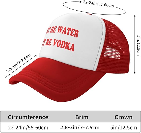 Funny Trucker Hat Unisex Humor Gag Cap Mesh Adjustable Hats for Men Women Classic Fishing Caps