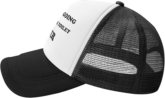 Funny Trucker Hat Unisex Humor Gag Cap Mesh Adjustable Hats for Men Women Classic Fishing Caps
