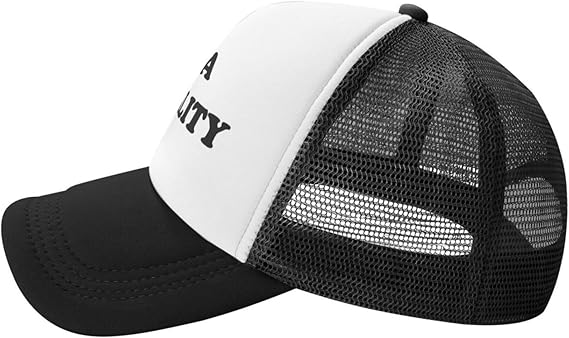 Funny Trucker Hat Unisex Humor Gag Cap Mesh Adjustable Hats for Men Women Classic Fishing Caps
